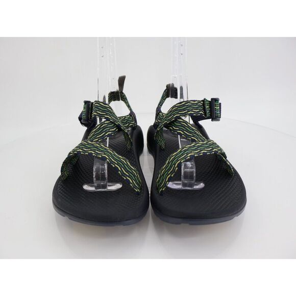 Chaco Ecotread Women Z1 Sandal Size 5 Green Yellow Hike Trail Camp Water Sports - Picture 2 of 10